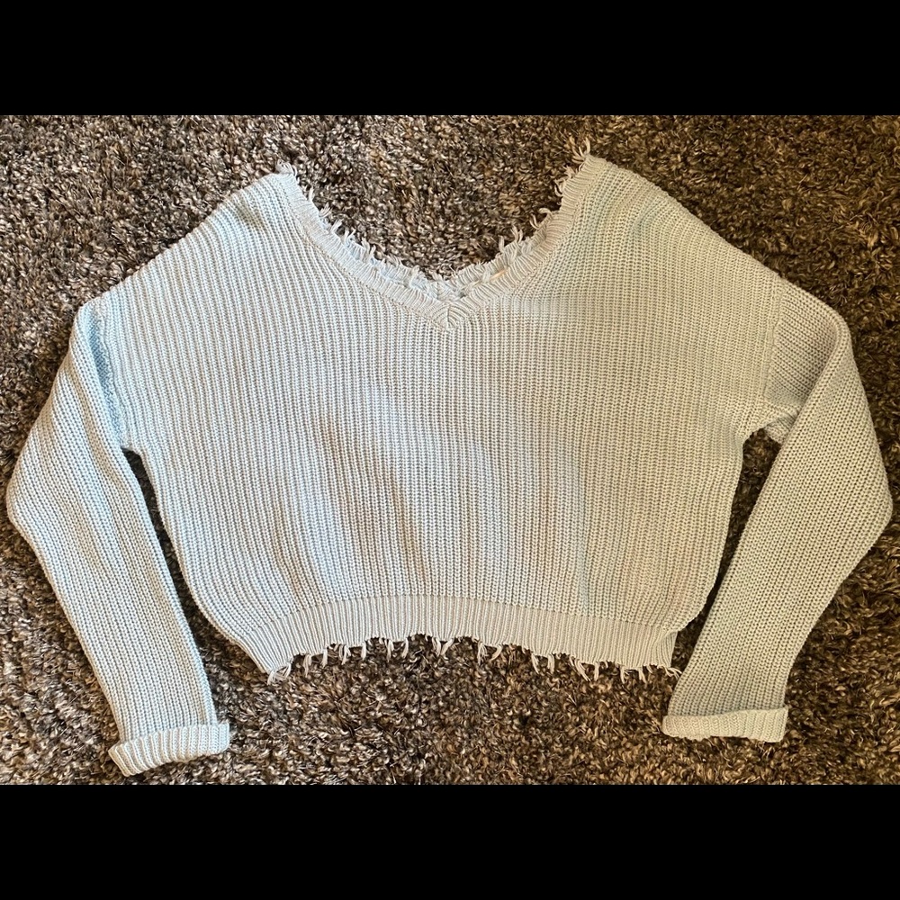 Baby Blue Jessica Simpson Sweater